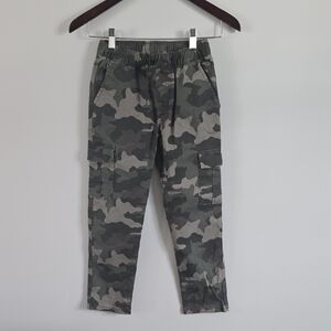 Cat & Jack Green Camouflage Cargo Pants